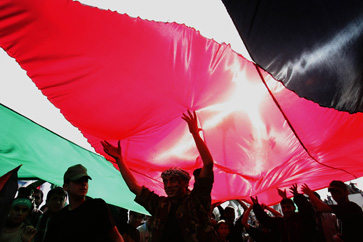 Gaza rally