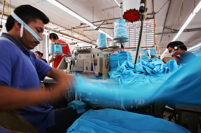 garmet workers