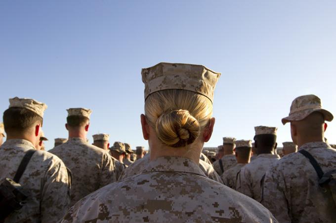 female US troops [GALLO/GETTY]