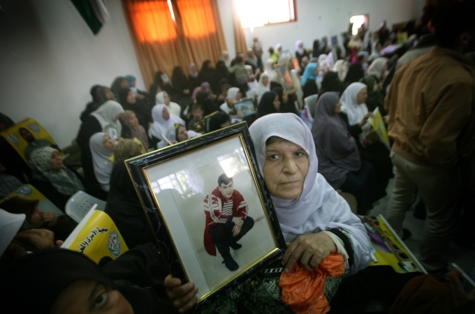 Palestinian prisoner protest