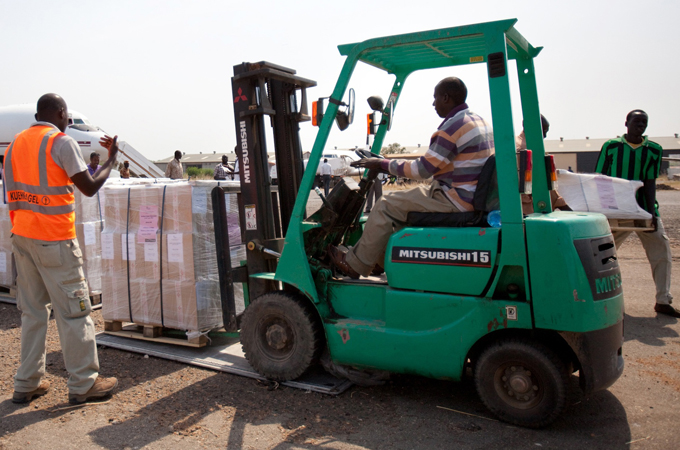 South Sudan ballots