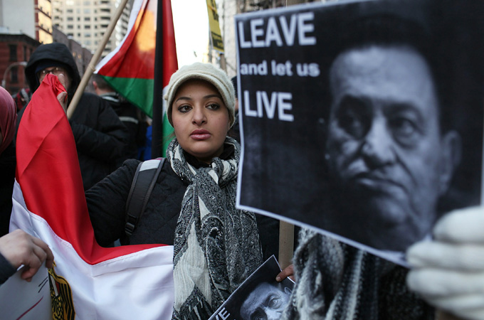 Egypt-US protests