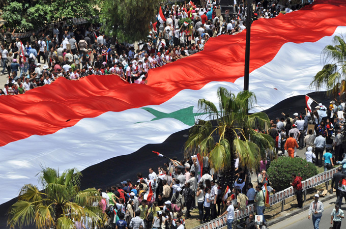 Damascus rally