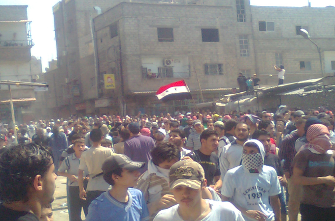 Syrian protesters