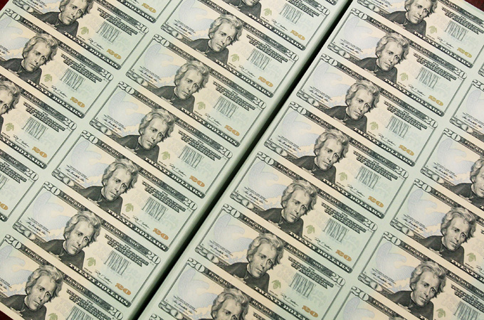 Dollar bill sheets