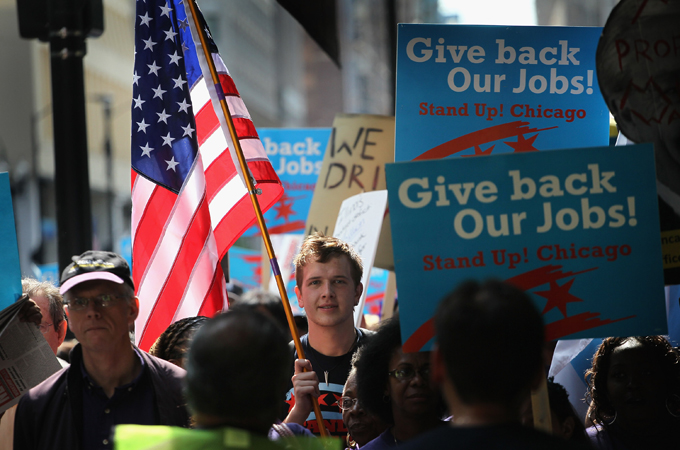 jobs protest