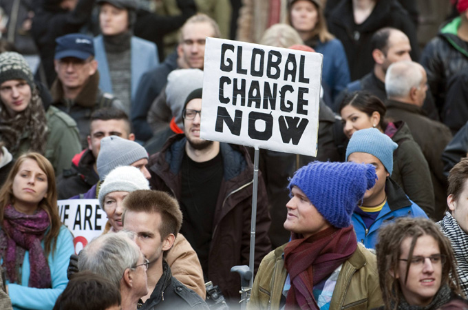 occupy Stockholm protest economy