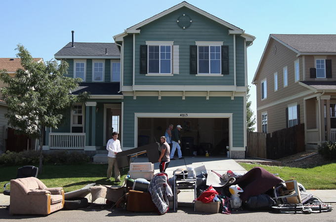 Family losing home
