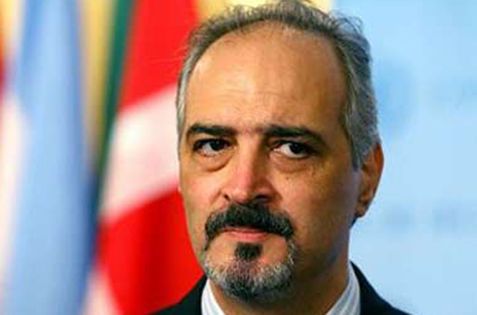 Bashar Jaafari, syria''''s ambassador to the United Nations