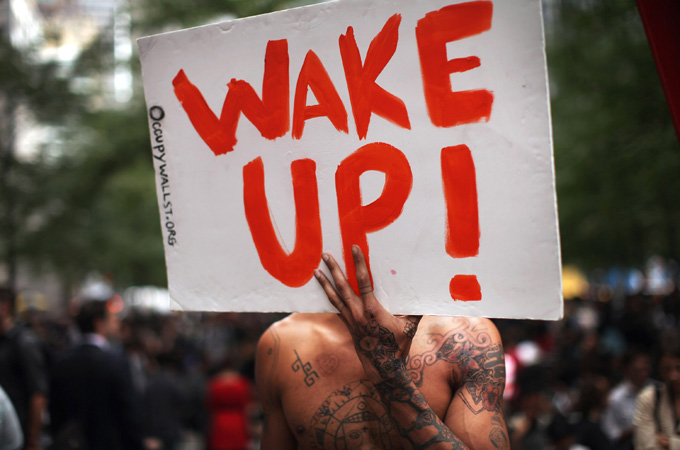 wake up