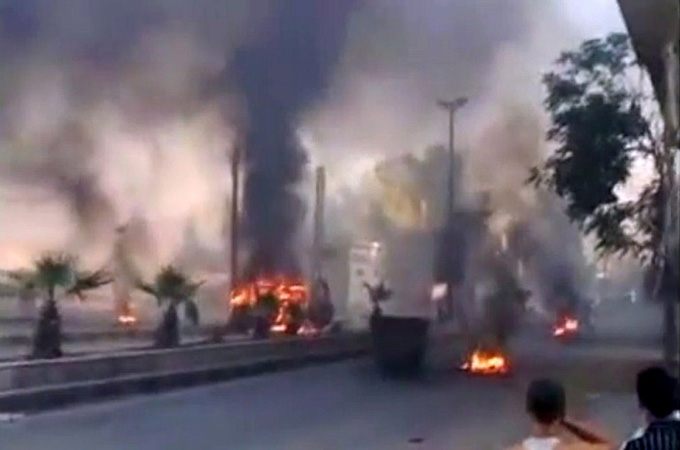 Damascus fire