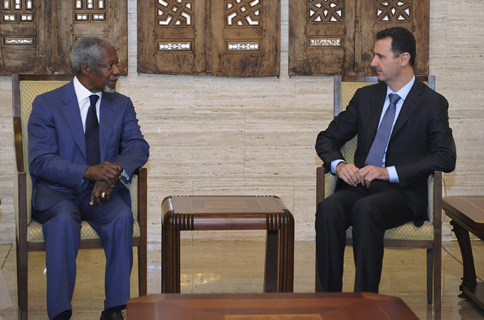 Annan and Assad