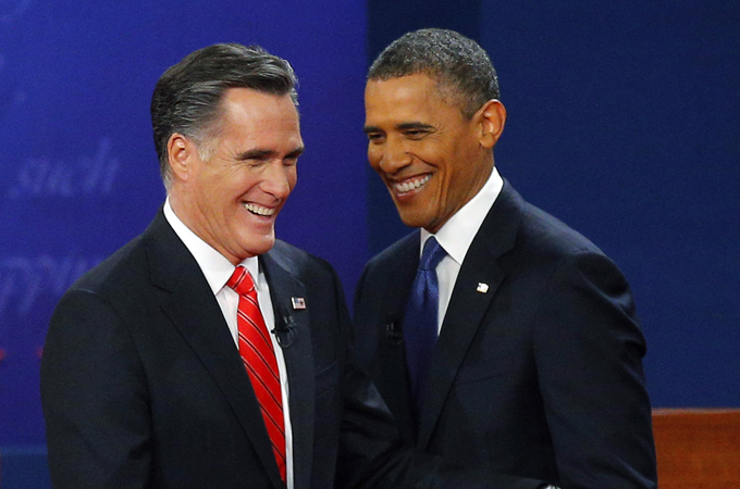 USA Mitt Romney Barack Obama