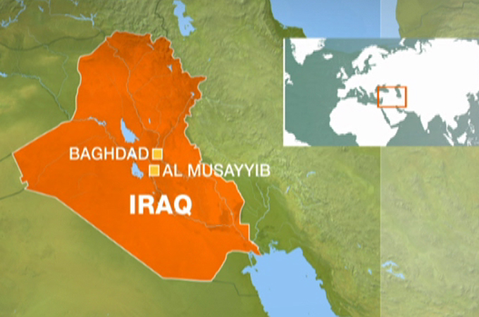 Iraq map
