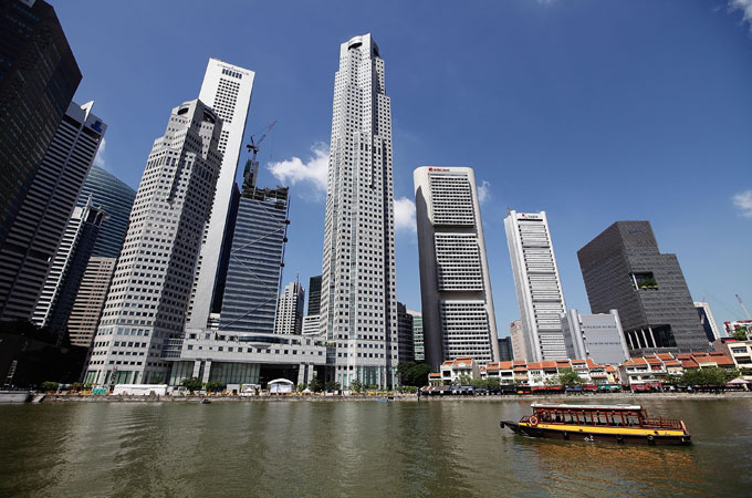 Singapore skyline