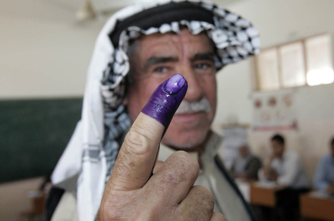 Iraq voter provincial election