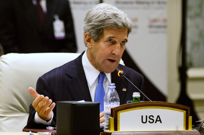 kerry in qatar friends of syria