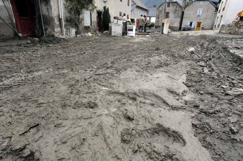 Boggy conditions