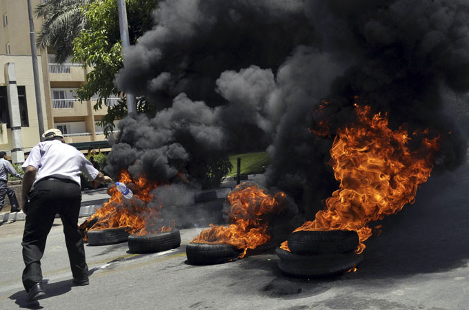 Luxor protest