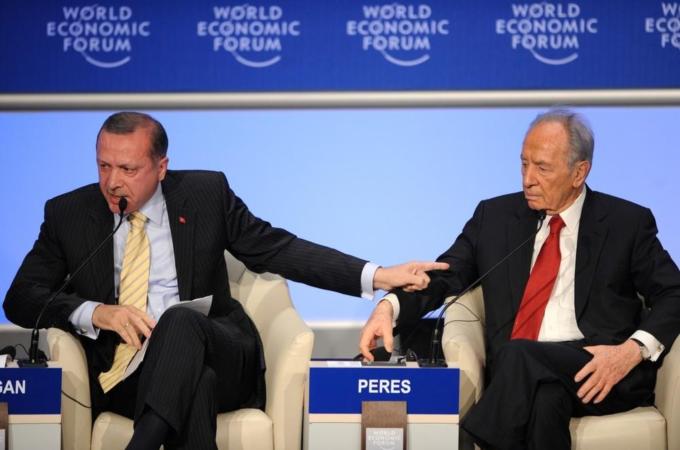 SWITZERLAND-WEF-DAVOS-GAZA