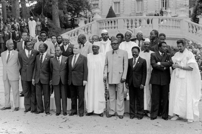 SUMMIT-MITTERRAND-FRANCE-AFRICA