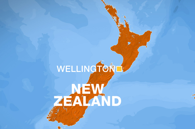 wellington new zealand map