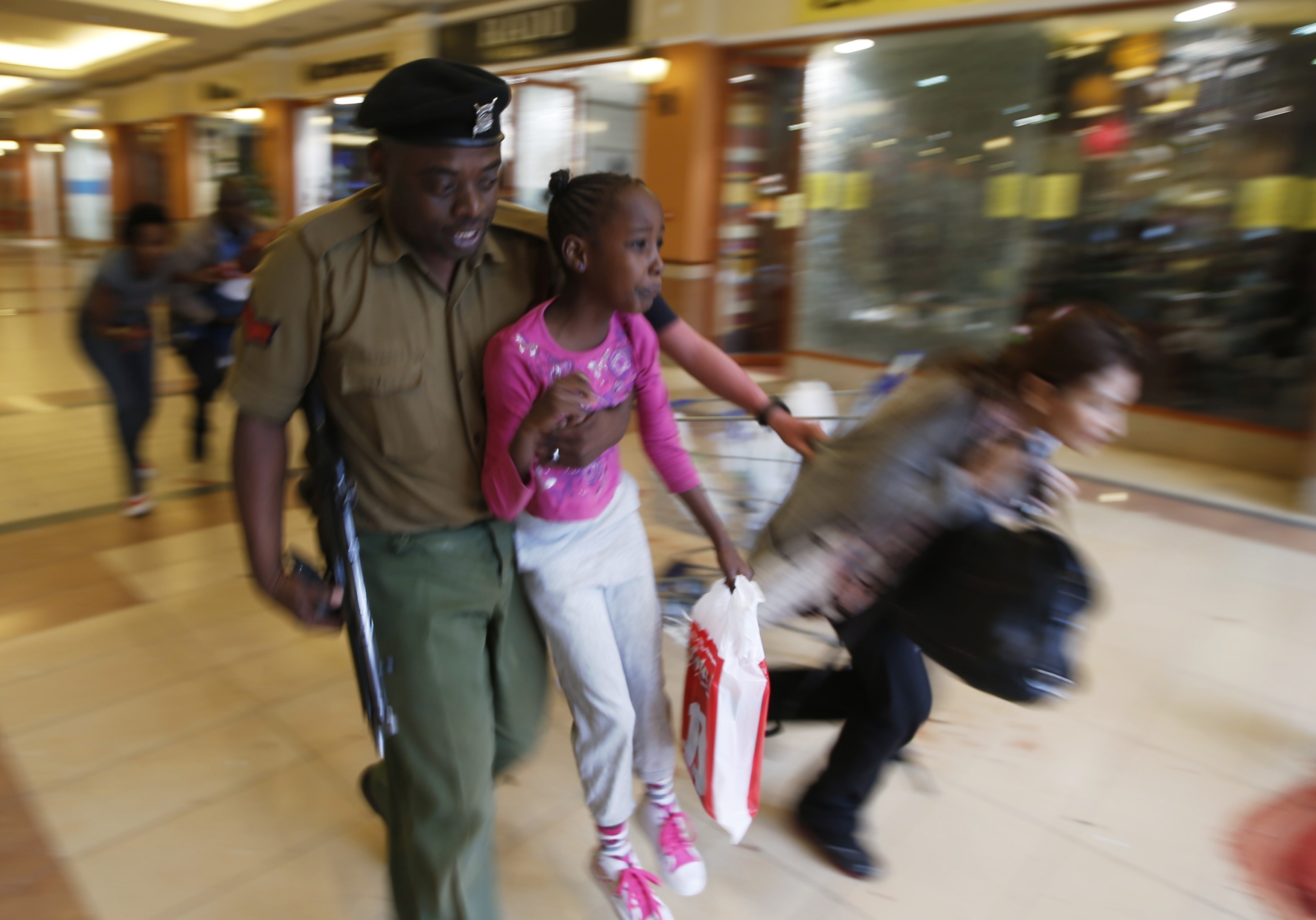 Shooting in Nairobi shopping centre, kenya