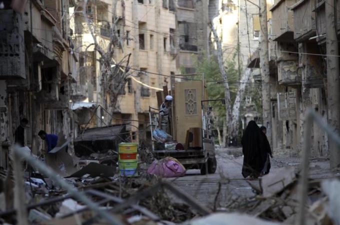 "A political agreement that initiates some sort of transition process is one of the few ways out of the Syrian impasse," argues Samer Abboud [Reuters]