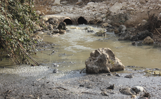 Polluted water in the West Bank has caused skin diseases and respiratory difficulties [Eric Reidy/Al Jazeera]