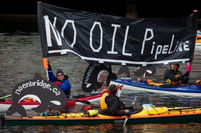 A myriad of groups are opposed to the proposed Enbridge Northern Gateway pipeline [AP]