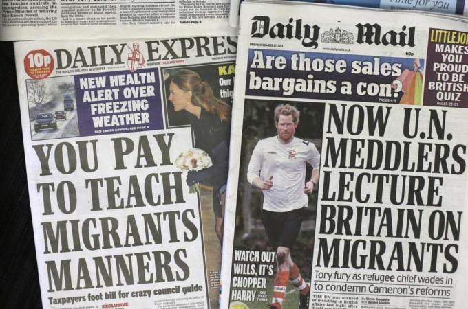 Anti-immigrant sentiment is on the rise, especially in the UK  [AP]