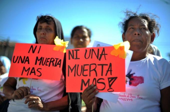 El Salvador has one of the highest femicide rates in the world [AFP]