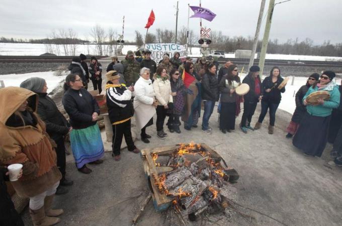 Indigenous people are twice more likely to be the victim of a violent crime than the rest of Canada's population [Reuters]