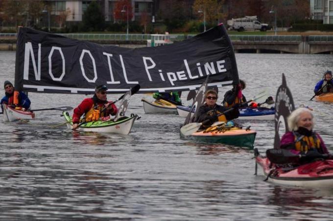 Most residents of British Columbia are against the Northern Gateway pipeline, writes Bolongaro [AP]