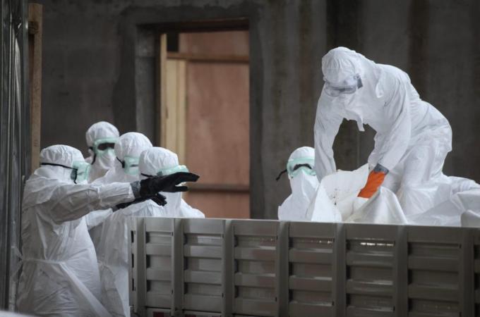 West African government's public health policies are still not fit to overcome the Ebola pandemic [EPA]