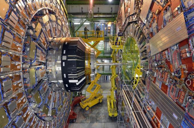 China's proposed supercollider plans to be twice the size of the Large Hadron Collider in Switzerland [Getty Images]