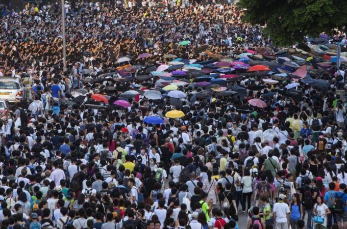 The choice to choose is now a fundamental part of Hong Kong people's core identity, writes Banu [EPA]