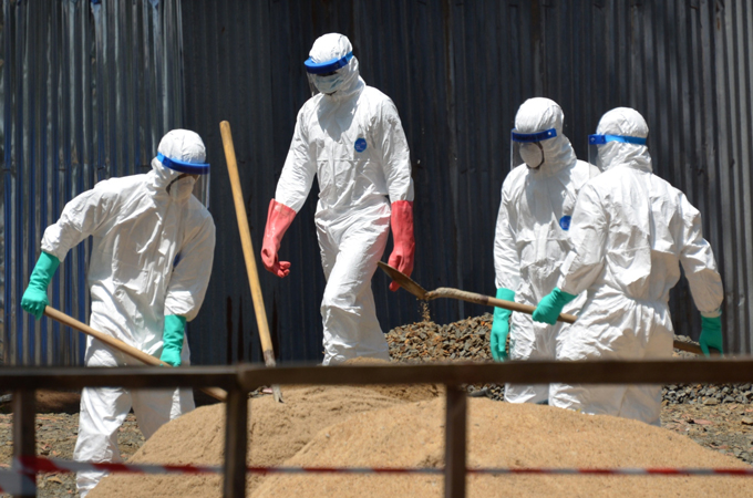 Proponents say simple mobile phone technology is desperately needed for the Ebola response in Liberia [AFP]