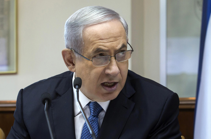 'Only the Jewish people have national rights,' Israeli Prime Minister Benjamin Netanyahu says [Reuters]