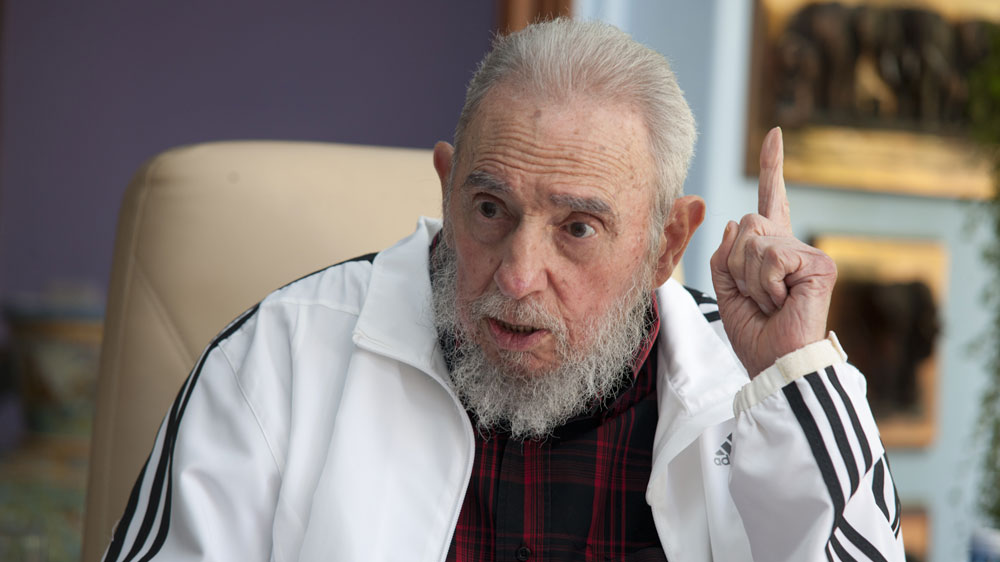 
Castro had disappeared from view in recent months [Alex Castro/AP]
