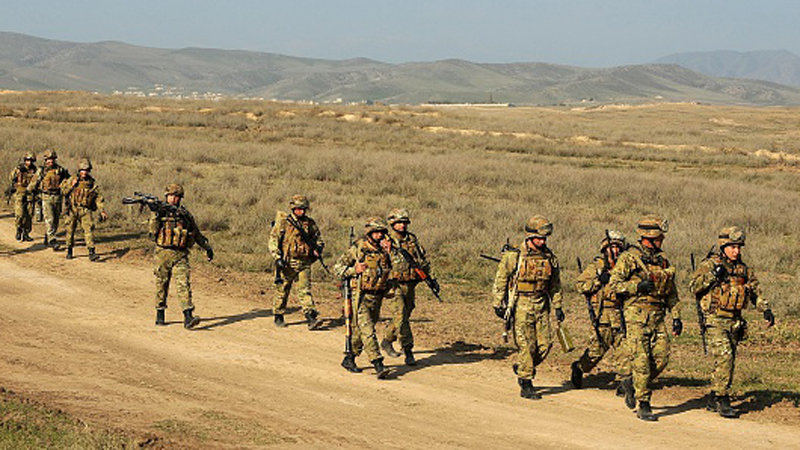 KARABAKH-AZERBAIDJAN-ARMENIA-MILITARY-EXERCISES
