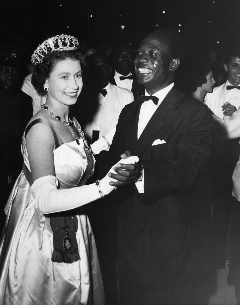 Ghana's first president Kwame Nkrumah was an avid enthusiast of akpeteshie [AP]