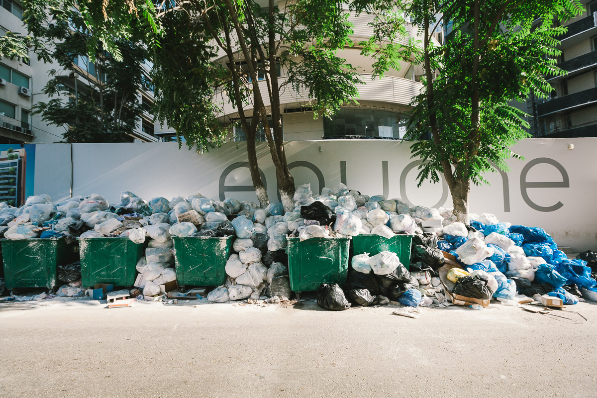 Beirut garbage/ DO NOT USE/ RESTRICTED