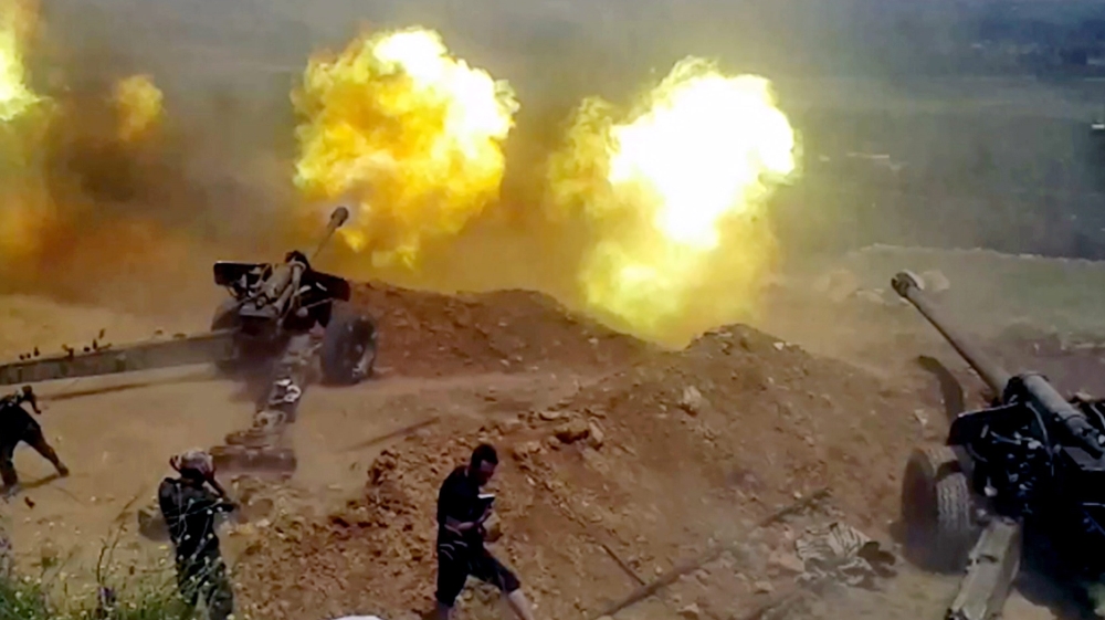 Zabadani was the focus of intense fighting between rebels and the Syrian government [EPA]