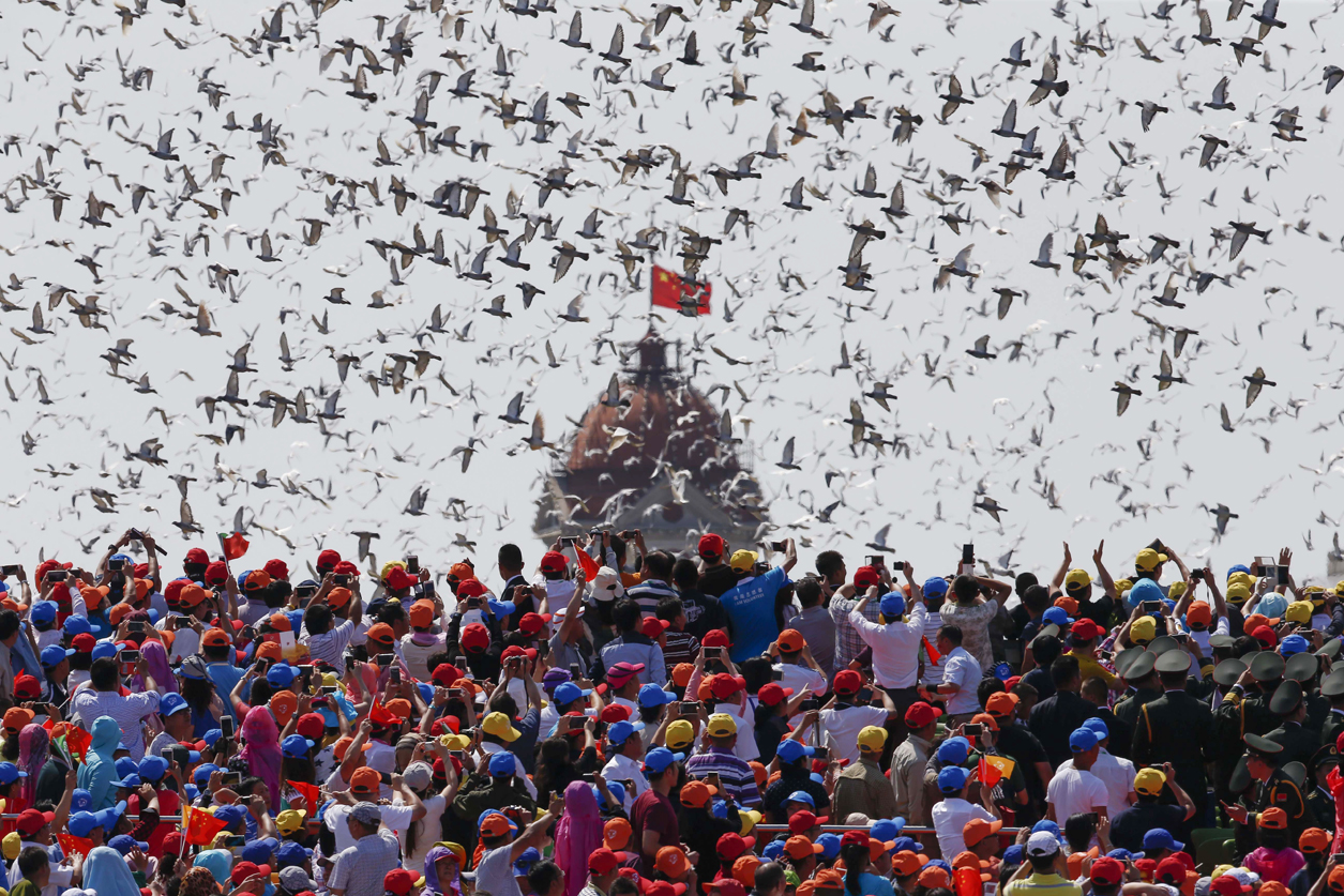 China parade