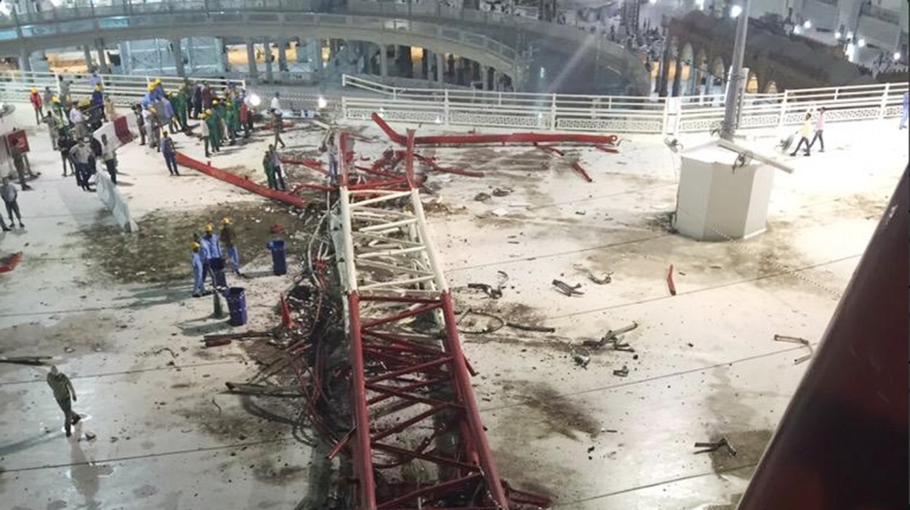 In addition to the fatalities, 238 people were wounded in Friday's crane accident in the Grand Mosque, Saudi officials said [AP]