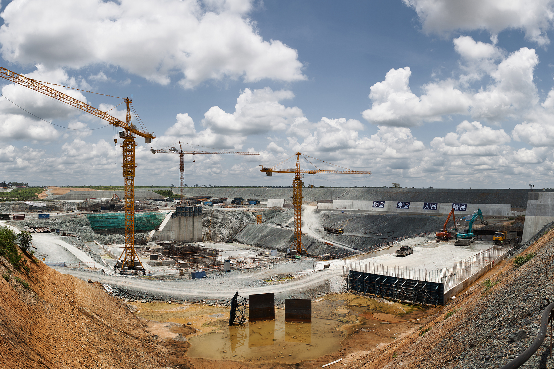 Cambodia dam/ DO NOT USE/ RESTRICTED