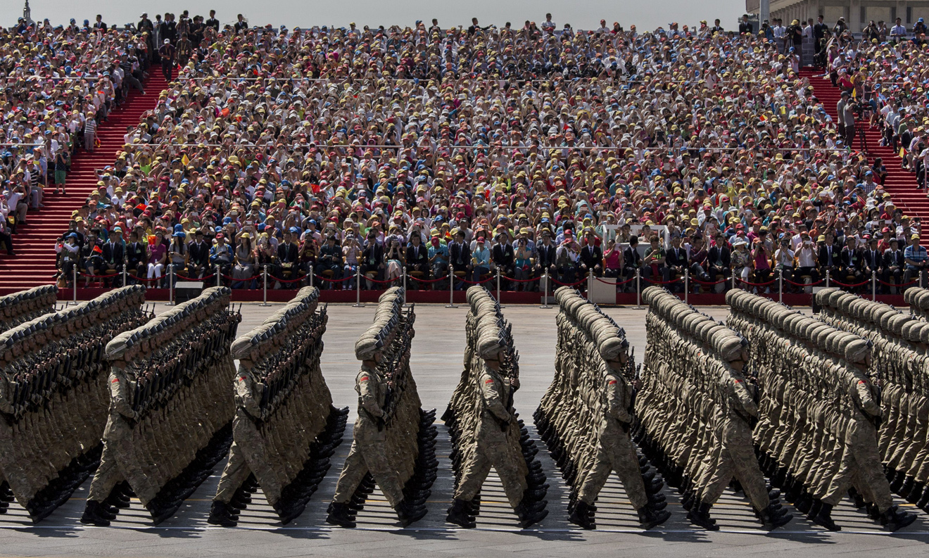 China parade