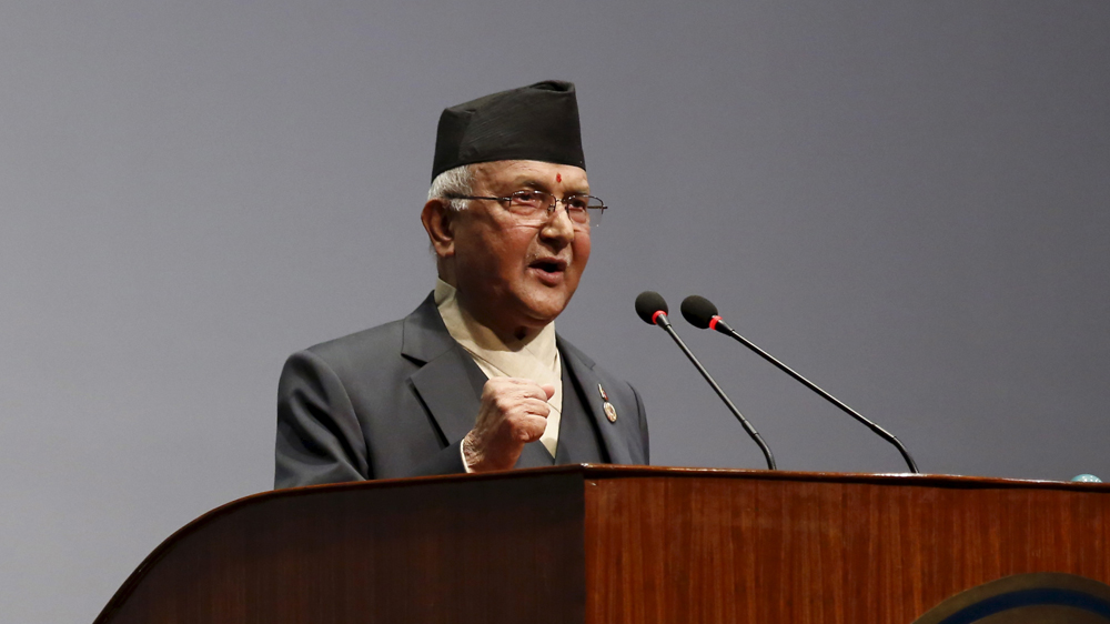 Prime Minister Oli has accused the opposition of creating instability