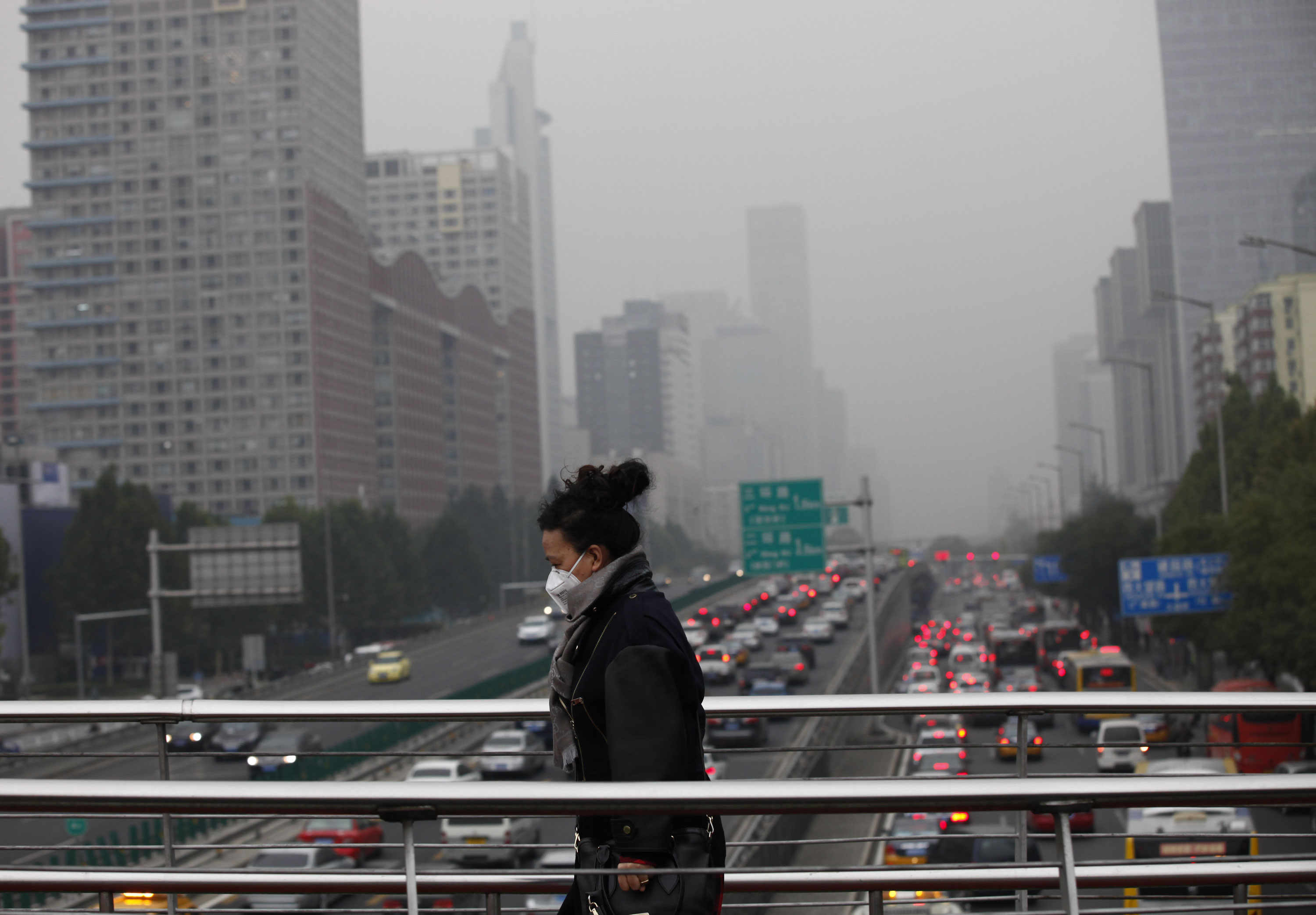 The worst smog of the winter enveloped Beijing